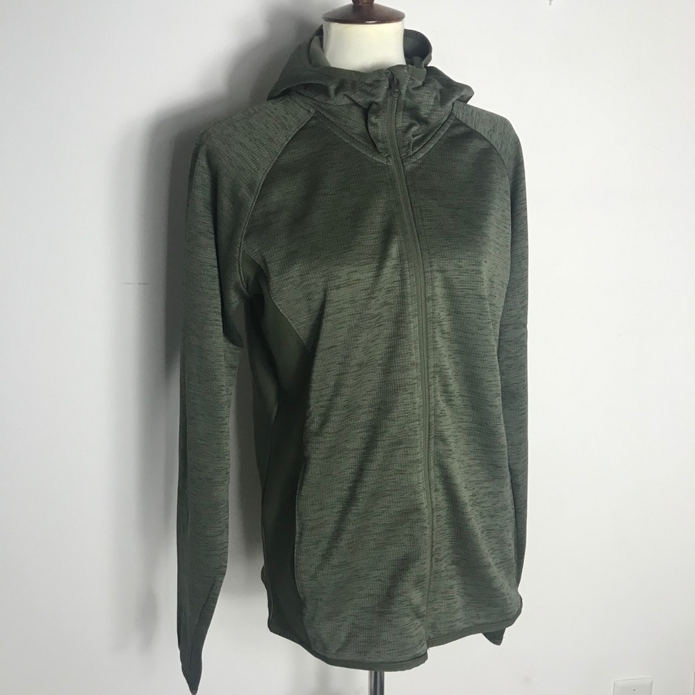 Columbia full zip jacket color green